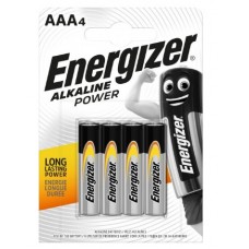 Батарейки Energizer Alkaline Power LR-03 / блістер 4 шт (12)