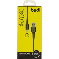  Кабель USB > micro USB Budi 2.4 A 1м №M8J158M