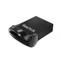 Флеш-пам`ять 64GB SanDisk Ultra Fit 130 Mb/s USB3.1 black №3730  