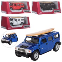  Джип металлический инерционный Kinsmart 1:40, 11,5 см, открывается дверь, резиновые колеса, в коробке 16x7x7,5 см, 4 цвета (24) №KT-5337-WS1
