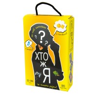 Игра Кто же я? на украинском, в коробке 18,7х12х4,5 см Strateg 30961