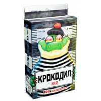 Гра настільна Крокодил №2 в коробці 8,4х13х3см Strateg №30725     