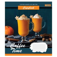 Зошит 96 аркушів лінія 1 ВересняCoffee time (5) (120) №765491