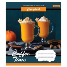 Зошит 96 аркушів лінія 1 ВересняCoffee time (5) (120) №765491