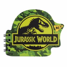  Блокнот на пружині A7 24 листи Jurassic World, фігурний (30) (60) №681816 Yes