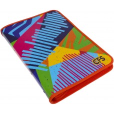 Папка CoolForSchool A4 Bright пластикова на блискавці з кільцями (20) CF32024