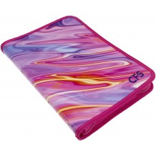 Папка CoolForSchool A4 Silk пластиковая на молнии с кольцами (20) CF32026
