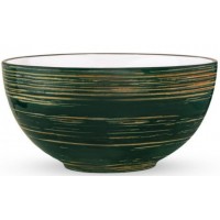  Салатник керамический Spiral Green 14 см 600 мл Wilmax (3) (36) №WL-669530/5301  