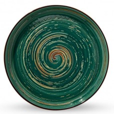  Тарілка керамічна Spiral Green 23 см Wilmax (3) (24) №WL-669519/5196