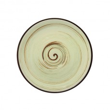  Блюдце керамічне Spiral Pistachio 15 см Wilmax (6) (48) №WL-669136/1368