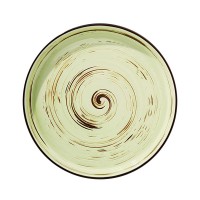  Тарілка керамічна Spiral Pistachio 28 см Wilmax (3) (18) №WL-669120/1204