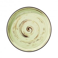  Тарілка керамічна Spiral Pistachio 28 см Wilmax (3) (18) №WL-669120/1204