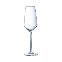 Набор бокалов стекло  Luminarc. Eclat Ultime Bord Or (4 шт) 210 мл шампанское (2) №P7634 * / 3308