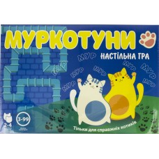  Игра настольная Муркотуны на украинском, в коробке 37х25,5х2 см Strateg №30246