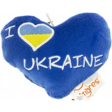 Брелок Серце I Love Ukraine №ПД-0432  