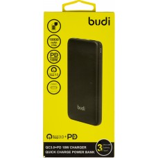  УМБ Budi Power Bank 10000 mAh 18W QC3.0 black №M8J086 Breidon