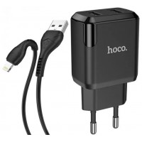 Зарядний пристрій Hoco N7 2USB 2.1A black  