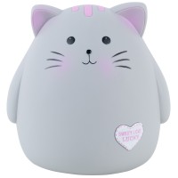 Скарбничка пласт. "Kite" grey cat №K23-498-3(6)(12)