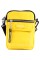 Сумка плечова 1від., 2карм. жовта №ML-001-yellow