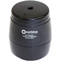 Точилка автомат. "Optima" №O40694 на бат-ці,чорна