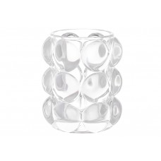 Підсвічник скло "Bauble" 10см прозорий №591-385/Bonadi/(24)