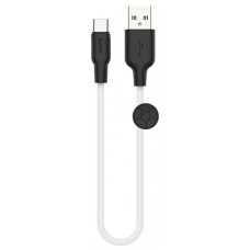 Кабель USB > Type-C HOCO X21 Silicone 0.25м black/white