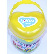 Набір тіста для ліплення "Lovin" Little Heart 6 кольор. №41240(15)