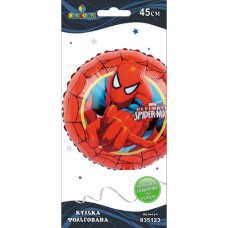 Кулька повітр. фольгована "Марвел Spider-man" 45см №835123/Pelican/(5)