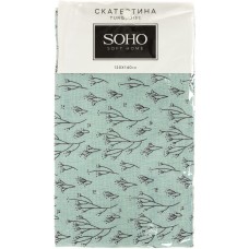 Скатертина "SOHO" Turquoise 120х140см №3623