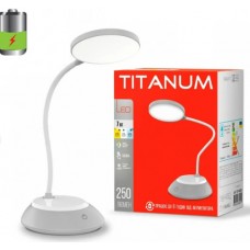 Лампа наст. LED Titanum акум. TLTF-022G 7W 2700-6000K USB grey