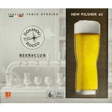 Набір кухлів для пива скло "New Pilsner" (6шт) 420мл №461252/BR7021990/Галерея/(4)