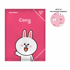 Папка "Yes" A4 №492097 "Line Friends.Cony" на рез.(40)