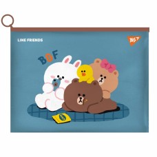 Папка-конверт "Yes" №492095 B6 Line Friends. Cony на блискавці(12)(144)