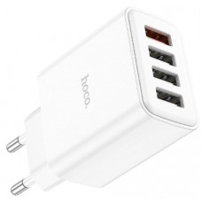 Зарядний пристрій Hoco №C102A швидка зарядка 3USB 18W 2.1A + 1USB 3.0A 28,5W white (13)