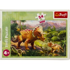 Пазли Trefl 54ел. Тиранозаври №19729