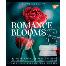 Зошит 18арк. кліт. YES Romance blooms №766332(25)(400)