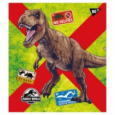 Зошит 12арк. кліт. YES Jurassic world №766271(25)(500)