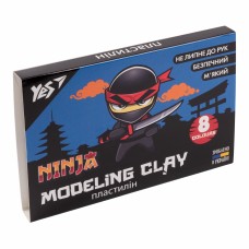 Пластилін "Yes" Ninja 8 кольор. 160гр №540630(30)(66)