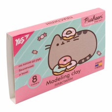 Пластилін "Yes" Pusheen 8 кольор. 160гр №540632(30(66)