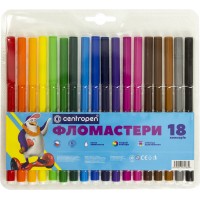 Фломастери Centropen 18 кольорів (1) (100) 7790/18ТП