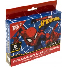 Крейда кольор. "Yes" №400464 6шт Jumbo Marvel.Spiderman(12)(72)