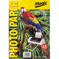 Фотопапір "Magic" А3 240г/м2 глянц. двостор. (50)