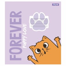 Зошит 12арк. лін. 1В Forever puppy love №766531(25)(500)