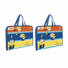 Папка-портфель "Yes" №492172 А4  "Minions" на блиск.,з ручками(12)(48)