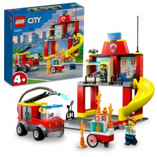 Конструктор "LEGO" City Пожежне депо та пожежна машина №60375(3)