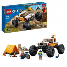 Конструктор "LEGO" City Пригоди на позашляховику 4х4 №60387(4)