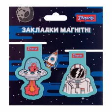 Закладка магніт. "1В" №707917 Space 2шт(10)(50)