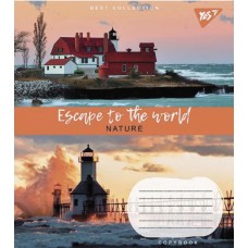 Зошит 60арк. кліт. YES Escape to the world №766744(10)(160)