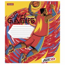 Зошит 18арк. кліт. 1В Sport games №766571(25)(400)