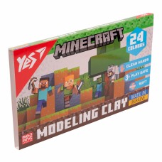 Пластилін "Yes" Minecraft 24 кольор. 480гр №540682(14)